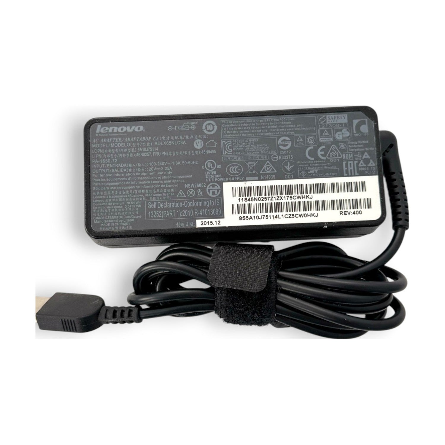 Lenovo ADLX65NLC3A Original Netzteil 65,0 Watt
