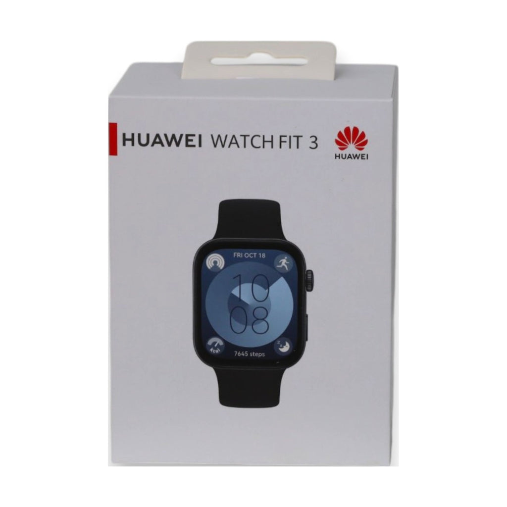 Huawei Watch Fit 3 Smartwatch 1,82" AMOLED GPS Bluetooth Schwarz Solo-B09S