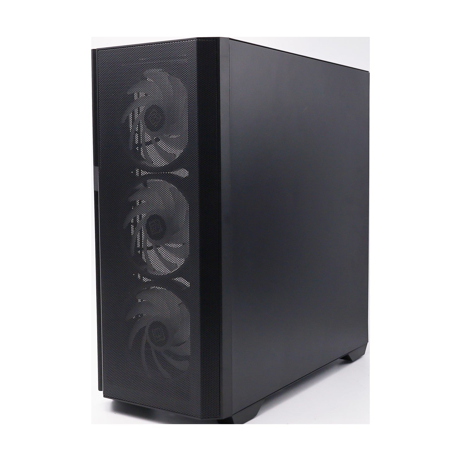 BoostBoxx Hero Airflow schwarz aRGB Beleuchtung mit Steuerung Glas Seitenteil