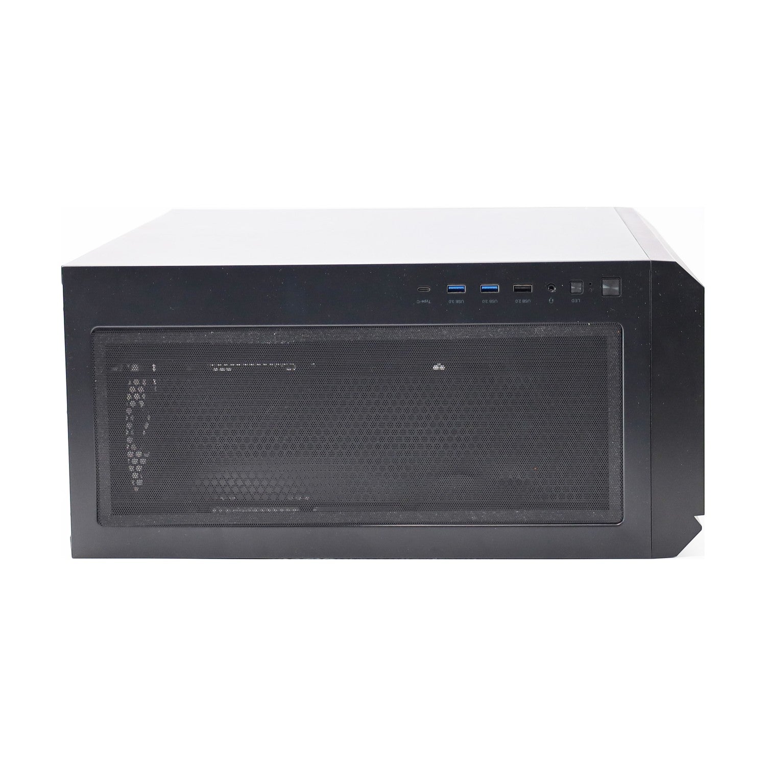 BoostBoxx Hero Airflow schwarz aRGB Beleuchtung mit Steuerung Glas Seitenteil