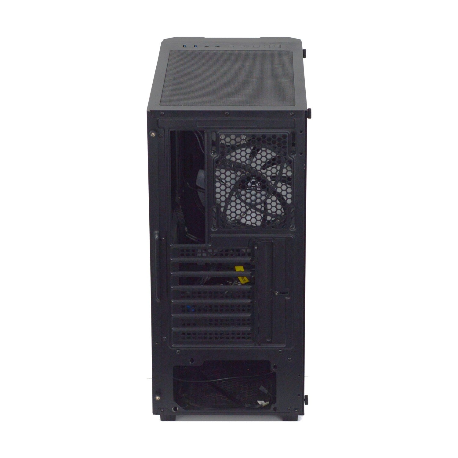 Chieftec GS-01B-OP ATX Midi Tower PC Gehäuse RGB Glasfenster Mesh Schwarz