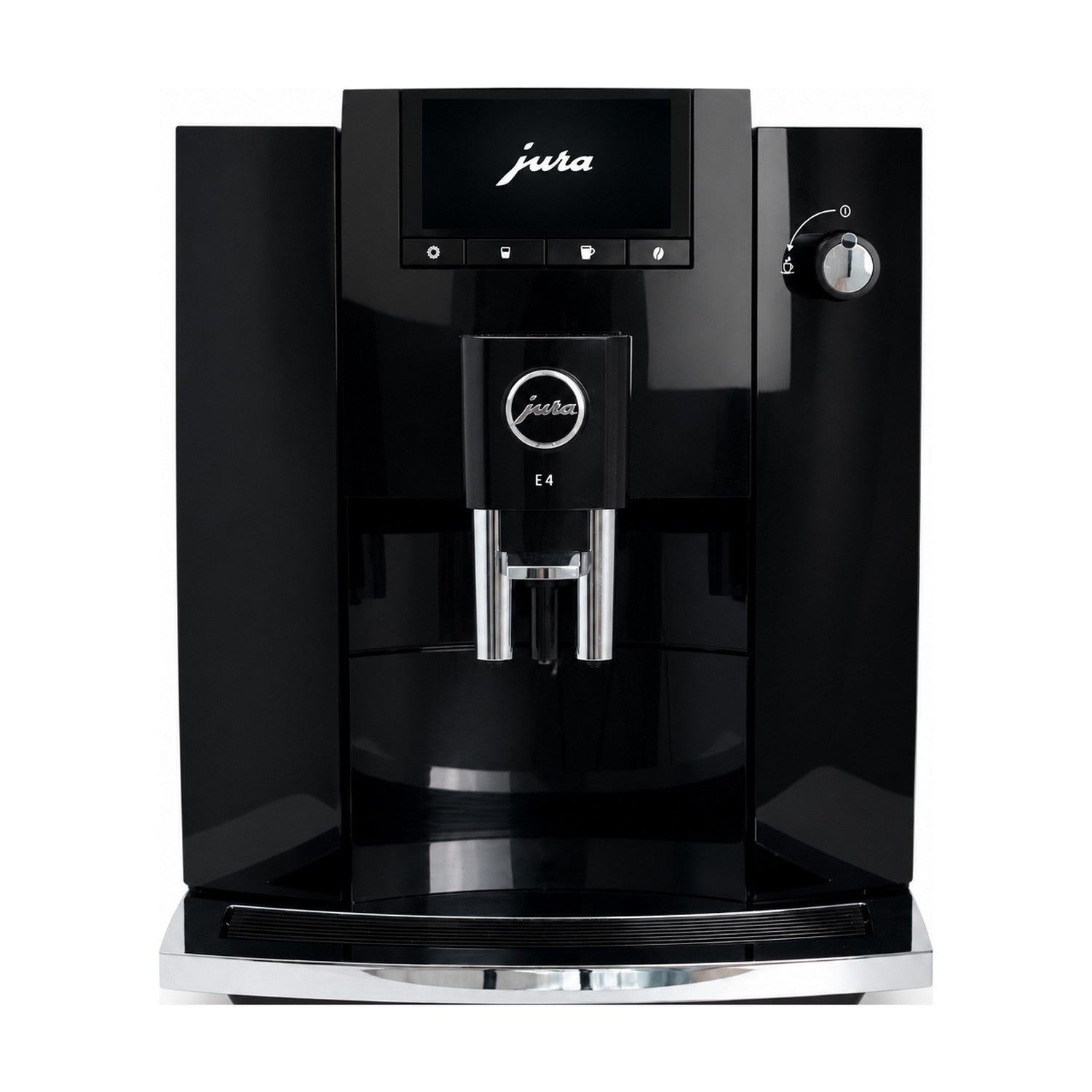JURA E4 Piano Black Kaffeevollautomat 1450W 1,9L Professional Aroma Grinder