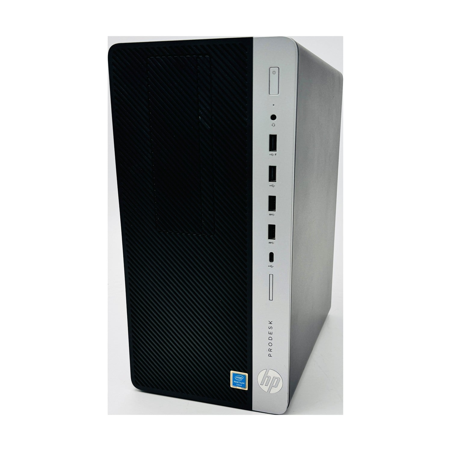 HP Prodesk 600 G3 MT Desktop PC Intel Pentium Gold G4560 8GB 256GB SSD 610UHD