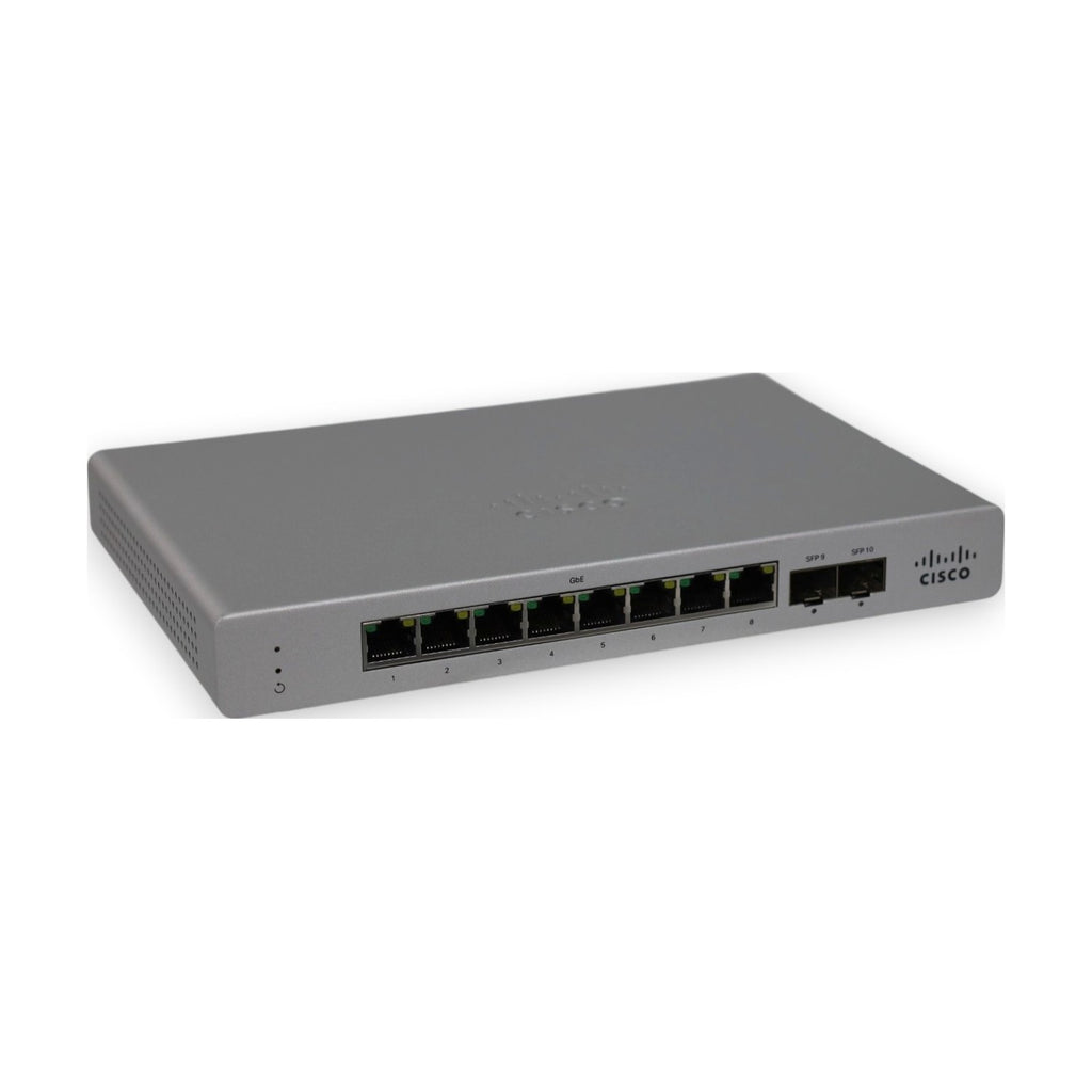 Cisco Meraki MS120-8-HW 8-Port Gigabit Switch Managed L2 Cloud 2x SFP