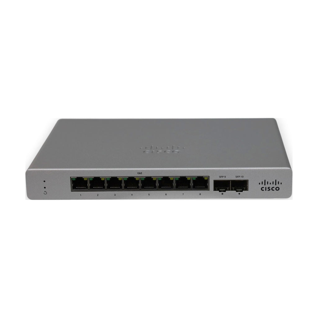 Cisco Meraki MS120-8-HW 8-Port Gigabit Switch Managed L2 Cloud 2x SFP