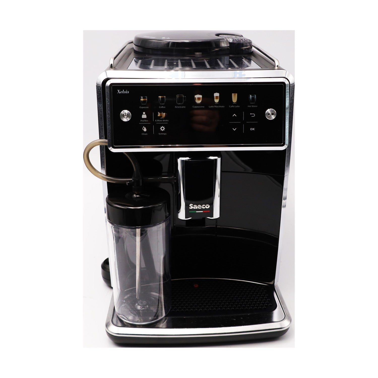 PHILIPS Saeco Xelsis SM7580/00 Kaffeevollautomat (LED Display) pianoschwarz