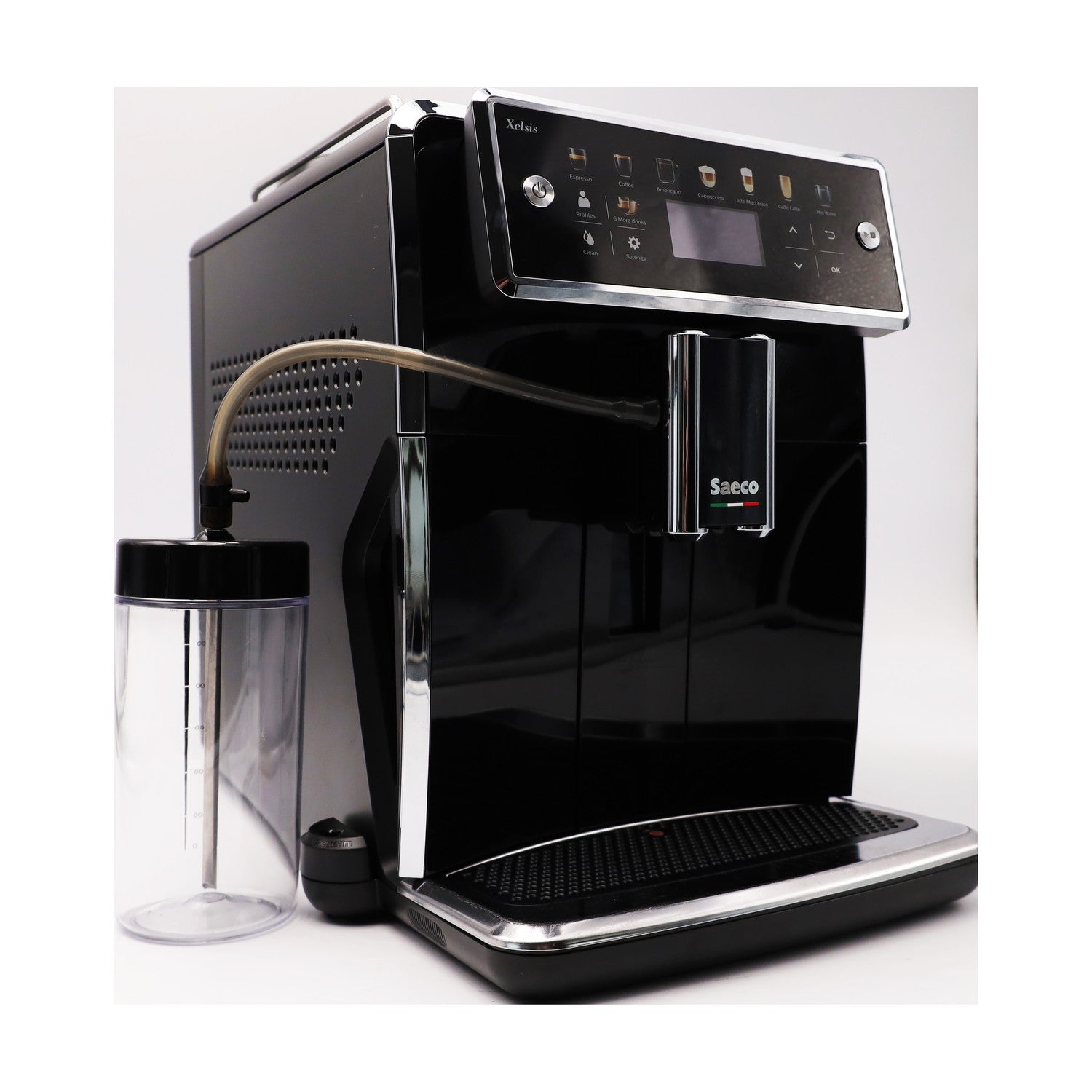PHILIPS Saeco Xelsis SM7580/00 Kaffeevollautomat (LED Display) pianoschwarz