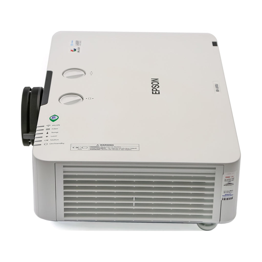 Epson EB-L610U Projektor Beamer Phosphor-Laser LCD 6000 Lumen Model:H901B weiß