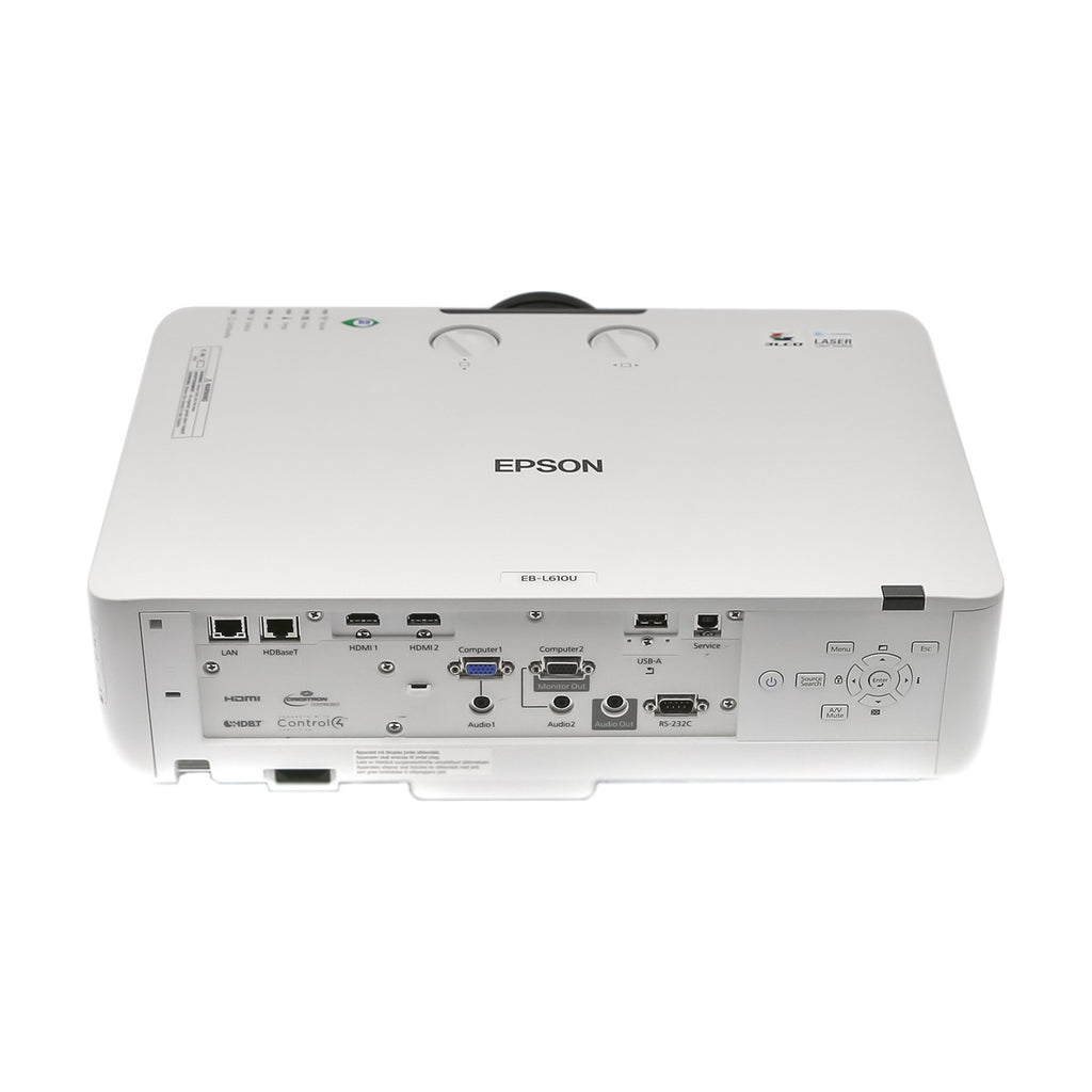 Epson EB-L610U Projektor Beamer Phosphor-Laser LCD 6000 Lumen Model:H901B weiß