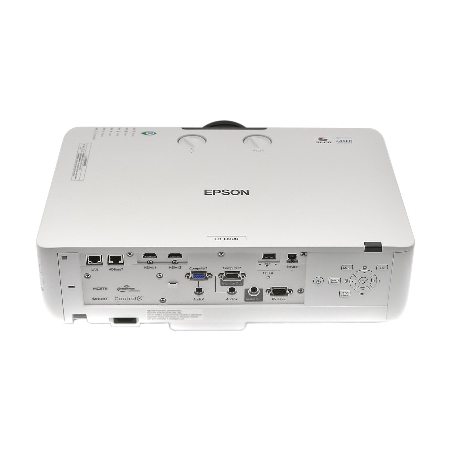 Epson EB-L610U Projektor Beamer Phosphor-Laser LCD 6000 Lumen Model:H901B weiß