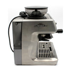 Sage The Barista Express  Espressomaschine mit manuellem Milchaufschäumer.