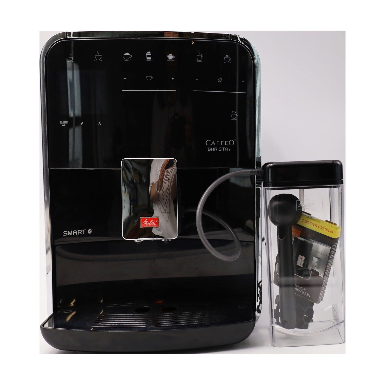 Melitta Caffeo Barista T Smart F830-102 Kaffeevollautomat Milchbehälter Schwarz