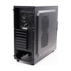 Sharkoon T3-V PC-Gehäuse Schnellverschlüsse 1x 120-mm-LED-Lüfter vorinstalliert