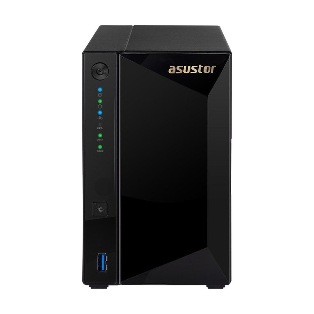 Asustor AS4002T 2-Bay NAS 10GbE RAID 1 JBOD 2x LAN USB3.2 Network Storage Server