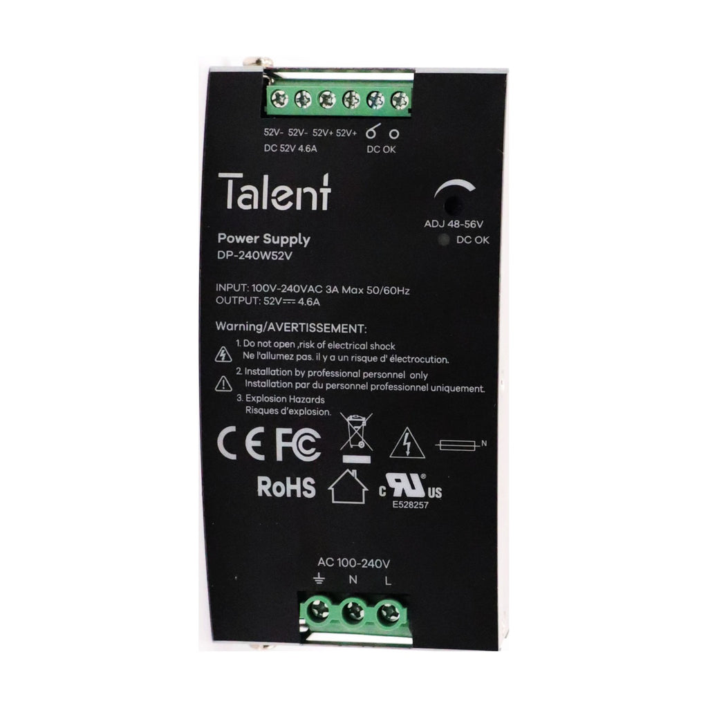 Edimax DP-240W52V 240W 52V DIN Rail Netzteil Industrial Power Supply Talent