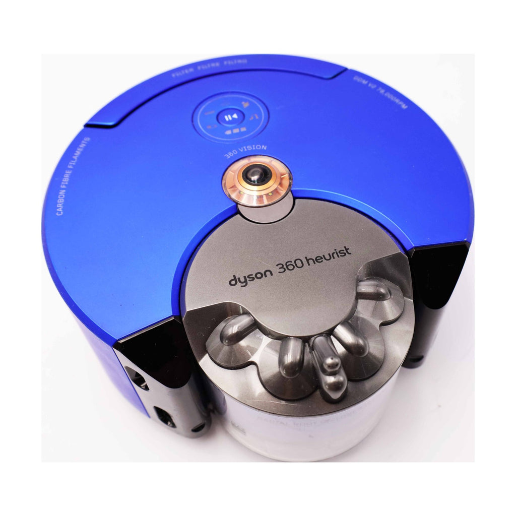 Dyson 360 Heurist Saugroboter Nickel/Blau
