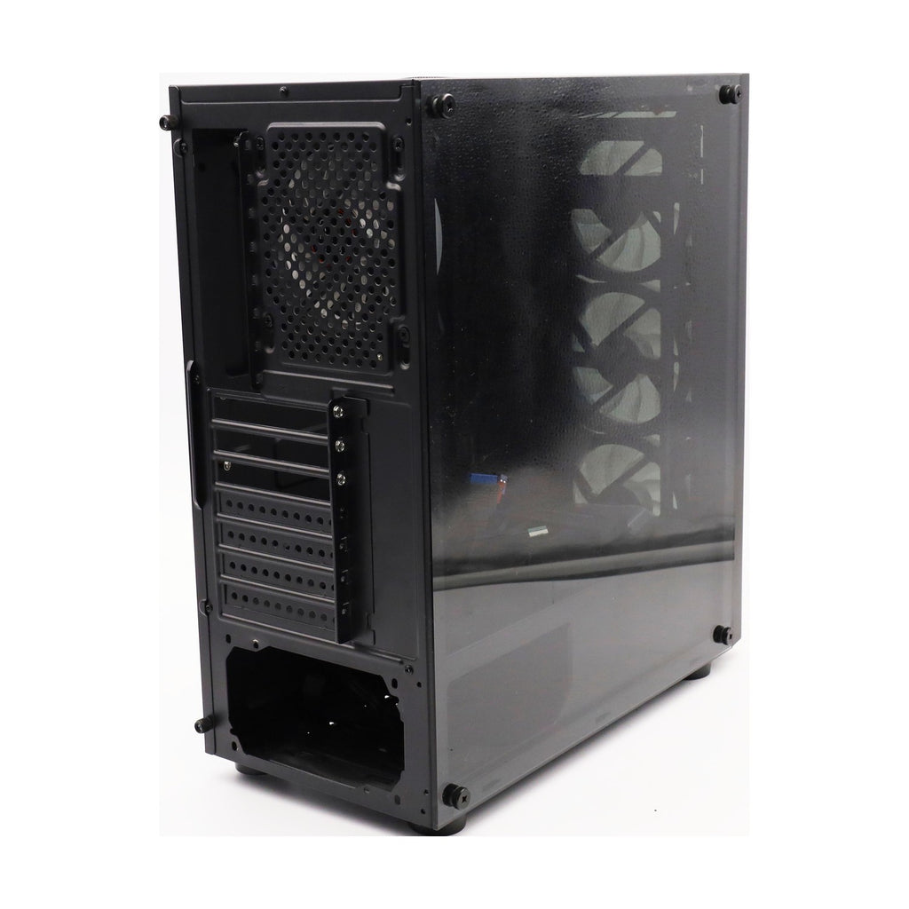 Megaport Gehäuse Mit 3x LED Fans mit LED Control 4x Lüfter