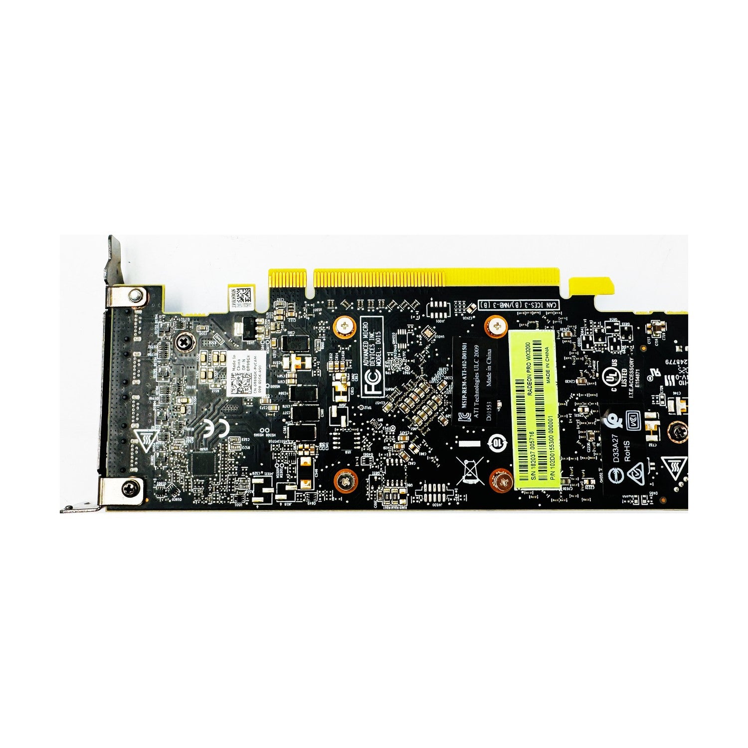 AMD Radeon PRO WX 3200 4GB GDDR5 4xmDP Grafikkarte