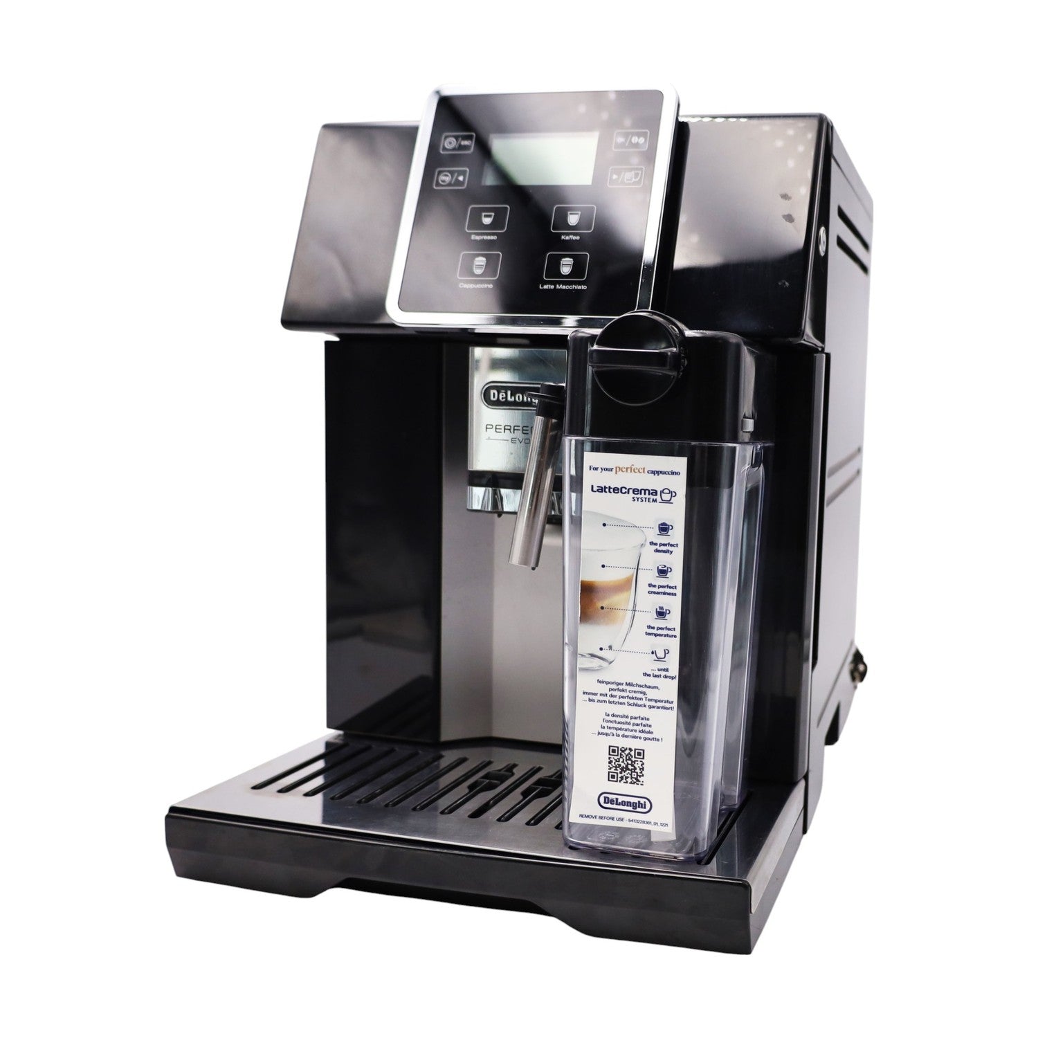 DeLonghi Perfecta Evo ESAM420.40.B Kaffeevollautomat mit LatteCrema Milchsystem