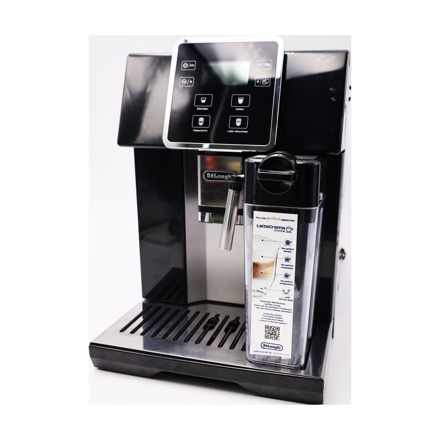 DeLonghi Perfecta Evo ESAM420.40.B Kaffeevollautomat mit LatteCrema Milchsystem