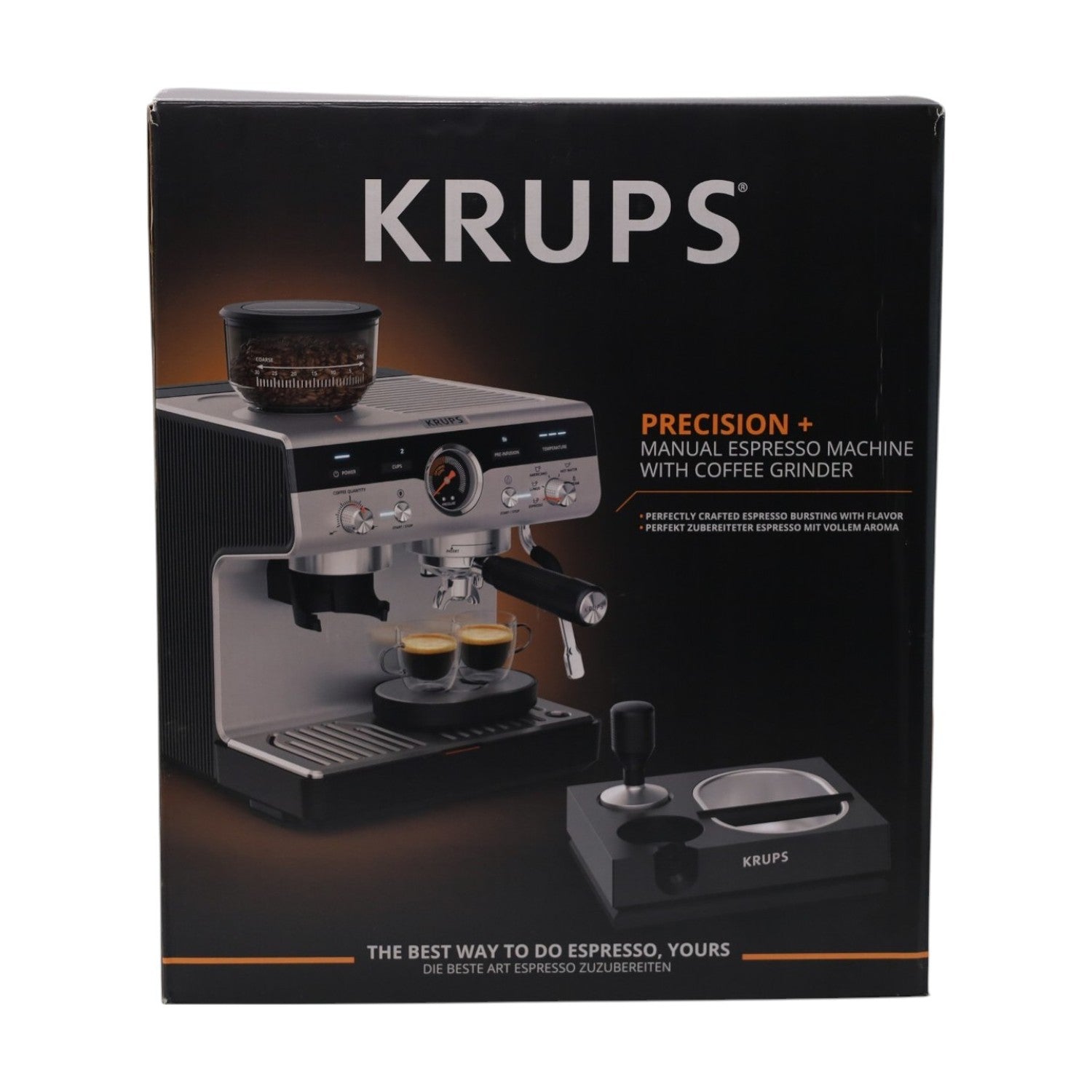 Krups XP 804T Precision+ inkl. Tamping Station
