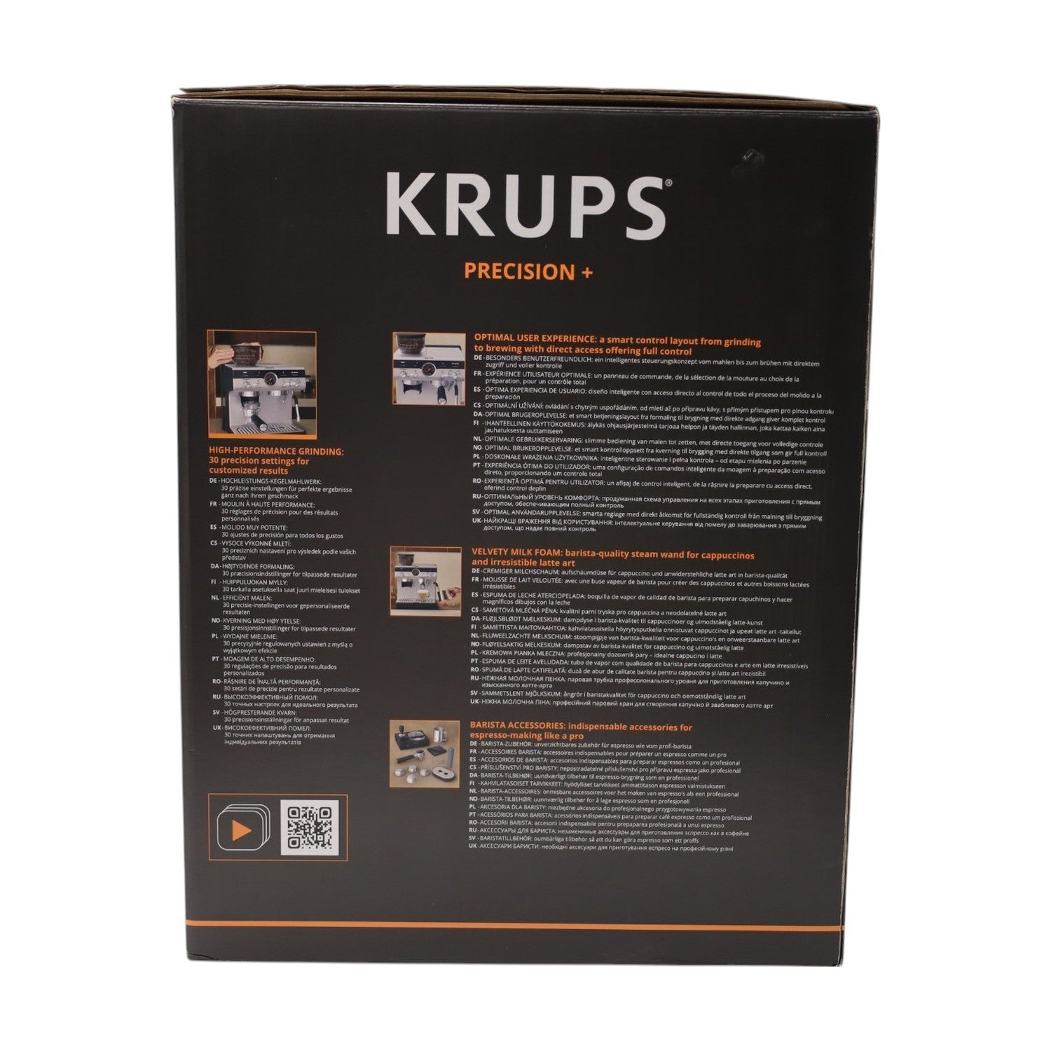 Krups XP 804T Precision+ inkl. Tamping Station