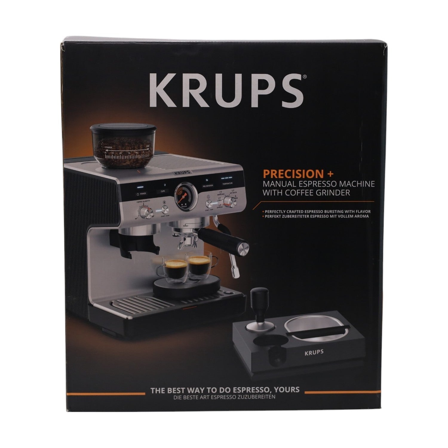 Krups XP 804T Precision+ inkl. Tamping Station