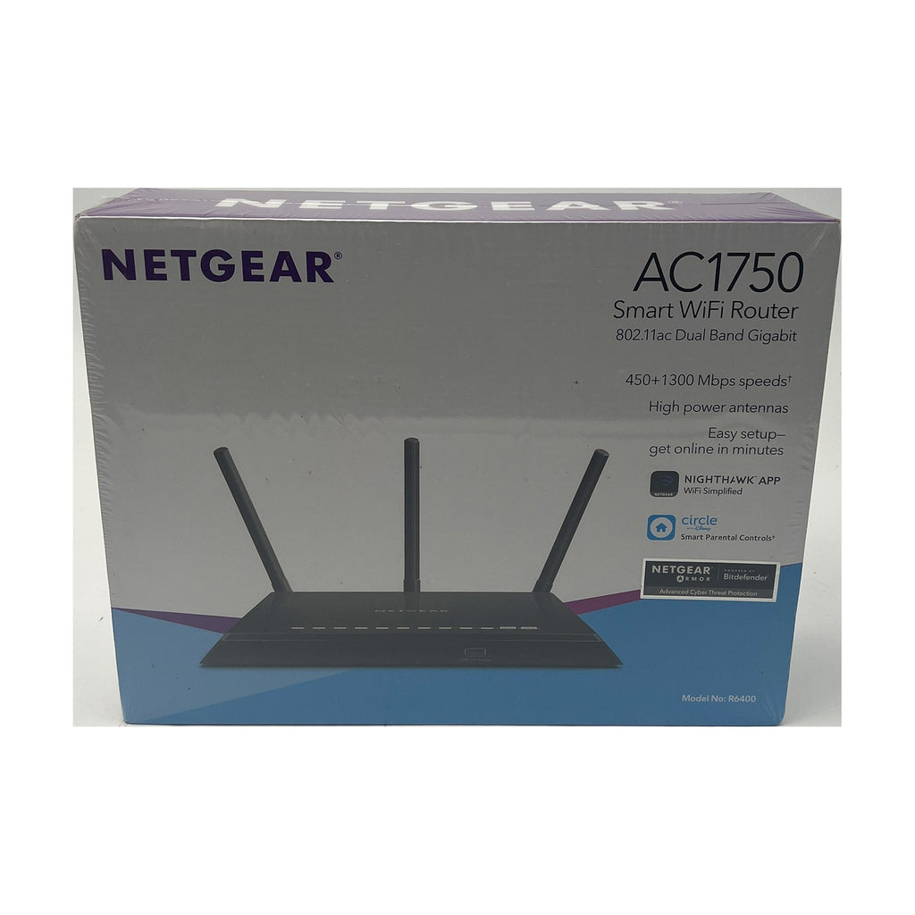 Netgear R6400 Gigabit WLAN Router Dual-Band AC1750, 802.11ac