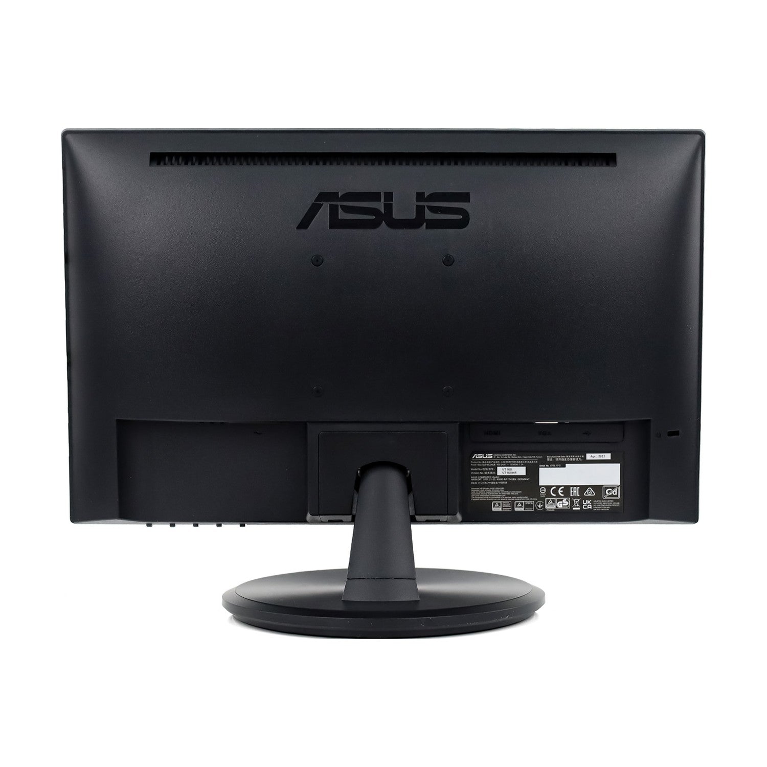 Asus VT168HR 15.6" HD Touch Monitor 60 Hz