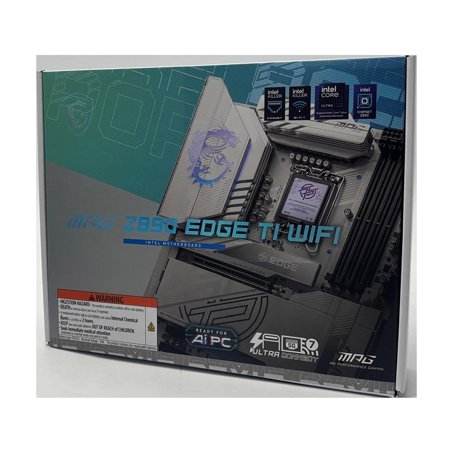 MSI MPG Z890 Edge TI WiFi Mainboard Sockel Intel 1851 LGA1851