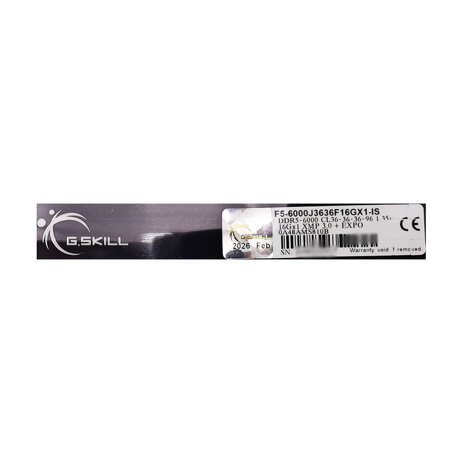 G.Skill Aegis 5 UDIMM 16GB RAM Modul DDR5-6000 CL36-36-36-96 Arbeitsspeicher
