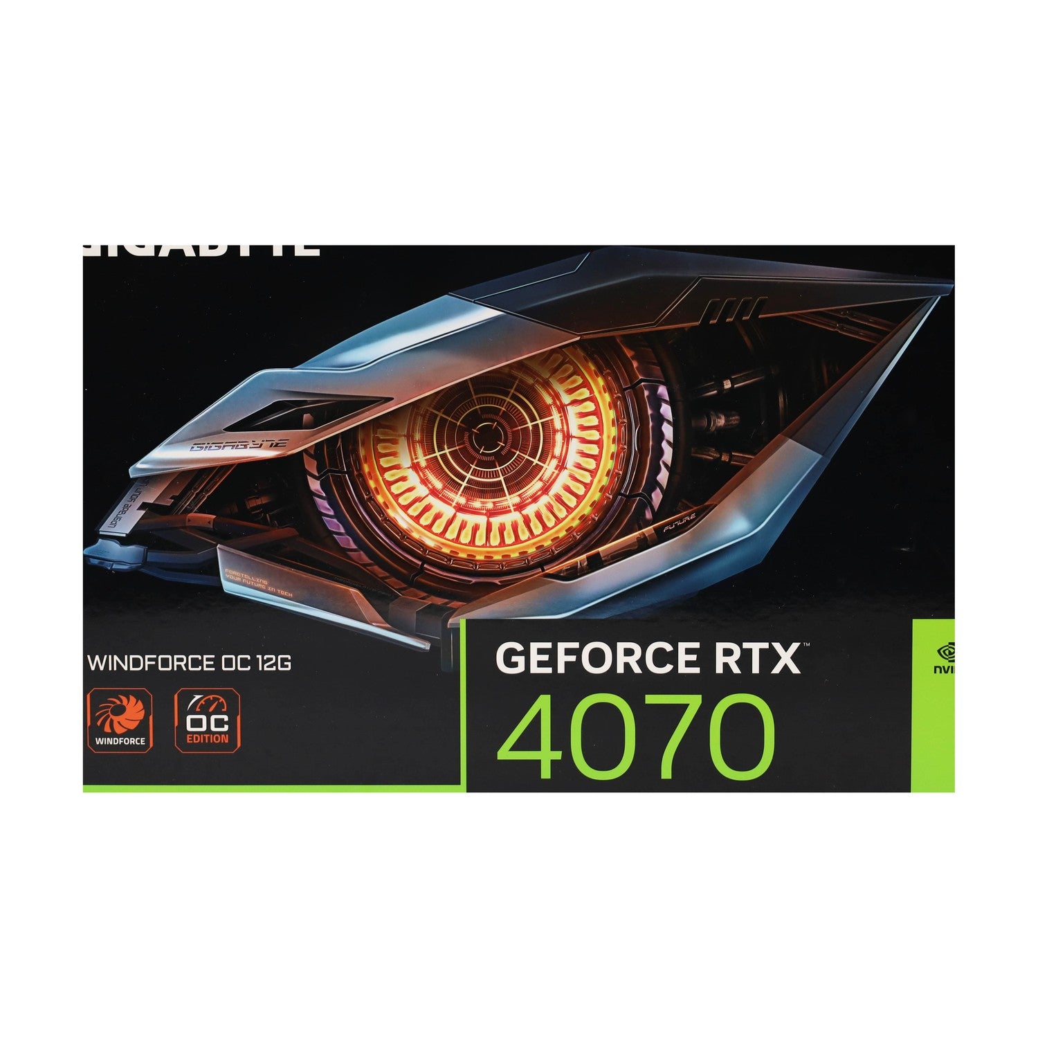 GIGABYTE GeForce RTX 4070 WINDFORCE OC 12GB Grafikkarte 12GB DDRX6 21Gbps