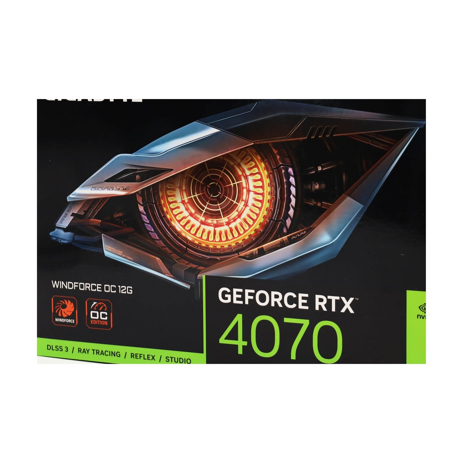 GIGABYTE GeForce RTX 4070 WINDFORCE OC 12GB Grafikkarte 12GB DDRX6 21Gbps