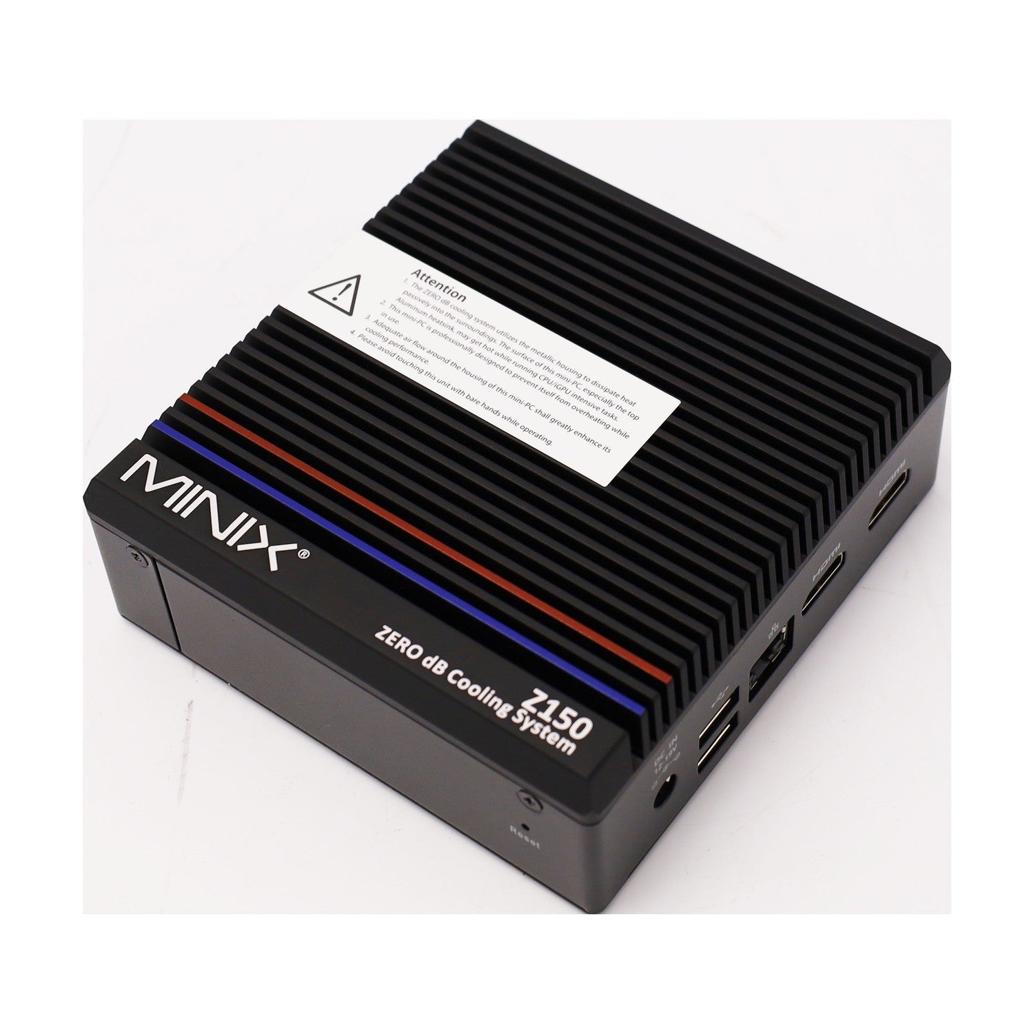 MINIX Z150-0dB Mini-PC mit Intel N150 3.60 GHz Prozessor 16GB RAM 512GB SSD