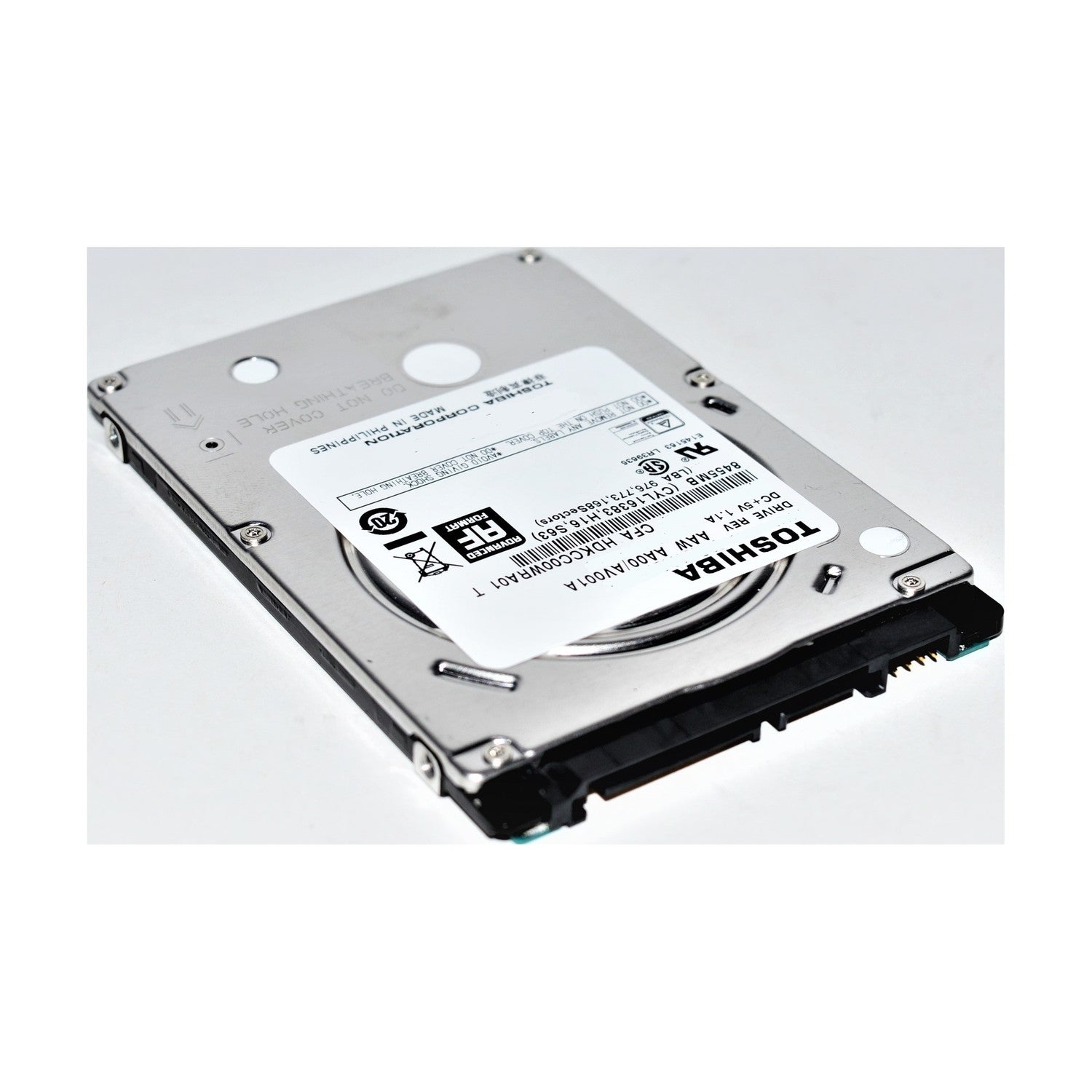 Toshiba 2,5" Festplatte 500GB 5400rpm 16MB Cache SATA III MQ01ACF050