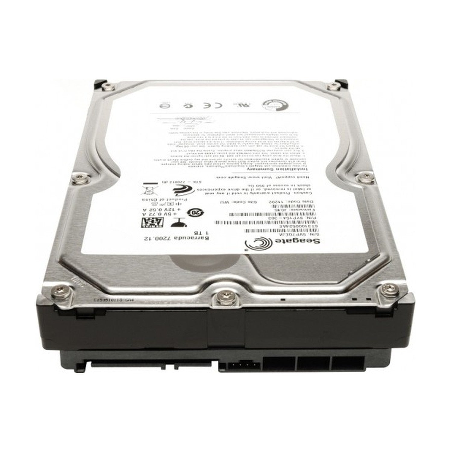 Seagate Barracuda ST31000524AS 1TB interne Festplatte (8,9 cm (3,5Zoll), 7200rpm, 32MB Cache, SATA)