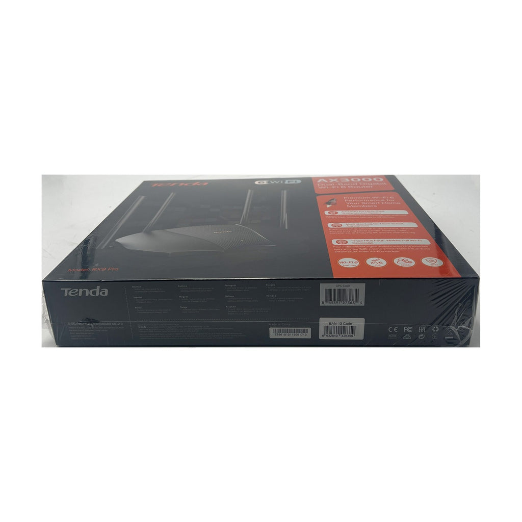 Tenda RX9 Pro Wi-Fi 6 WLAN Router (AX3000 Dual-Band 5GHz