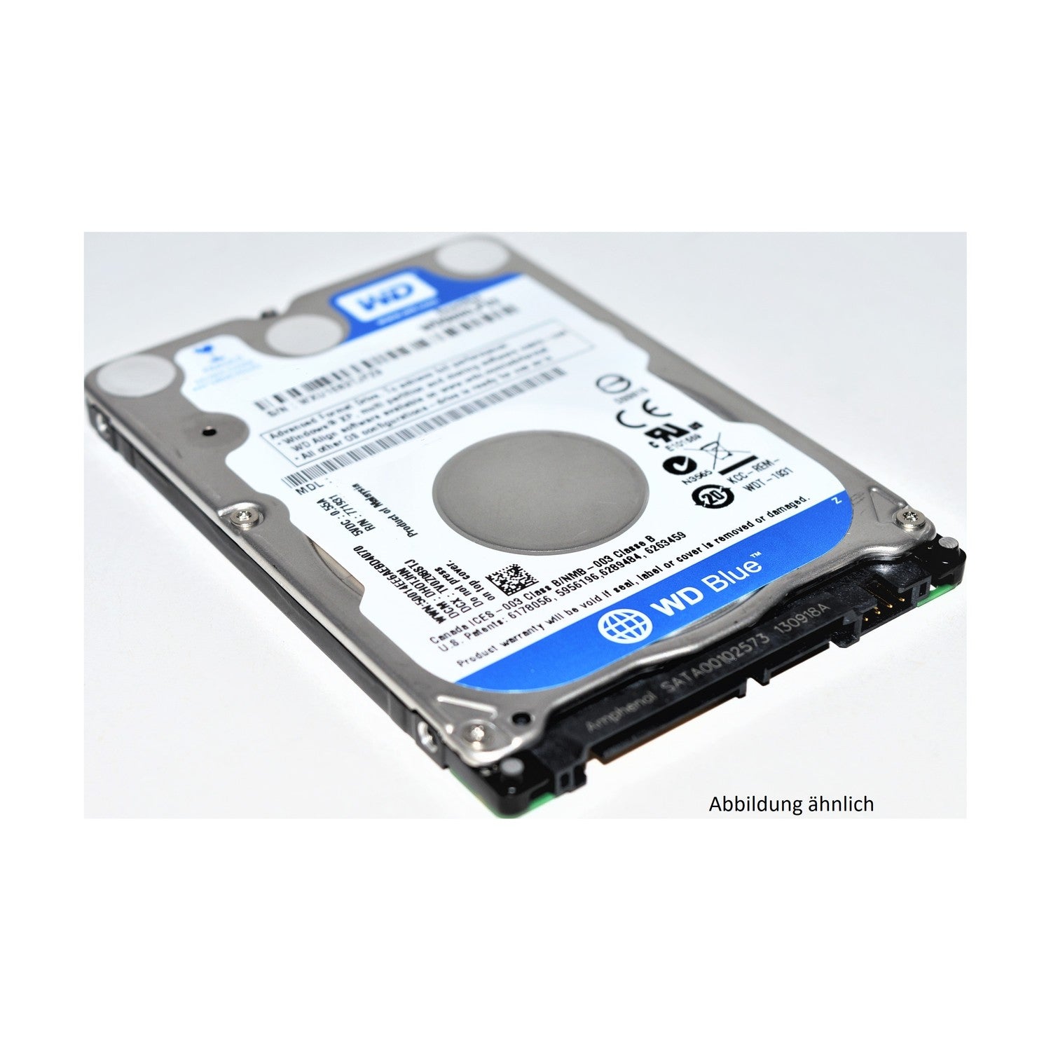 WD Blue 1TB 2,5" Festplatte SATA III 5400U/min 128MB Cache WD10SPZX