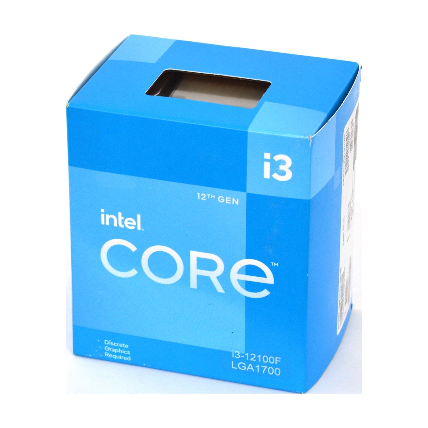 Intel Core i3-12100F CPU 4P/8T 3.30-4.30GHz Prozessor boxed