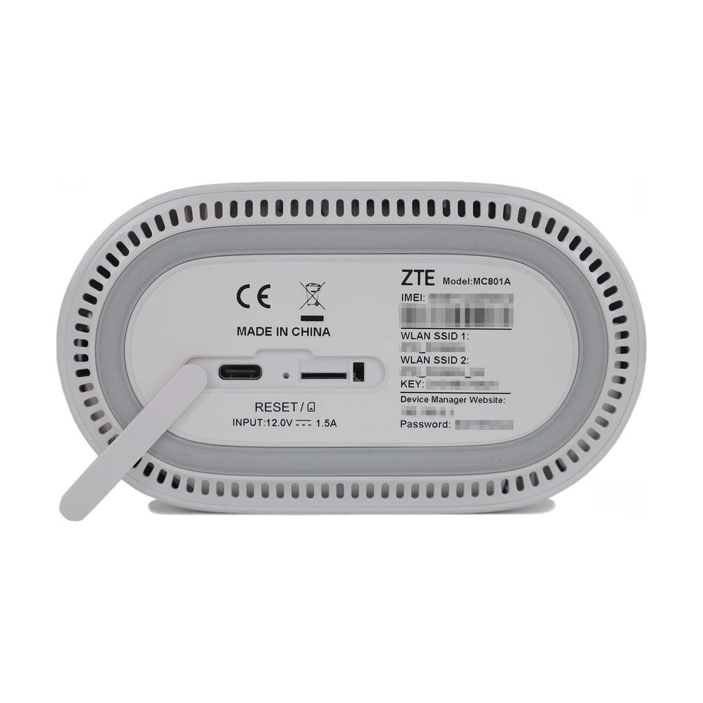 ZTE MC801A HyperBox 5G Wireless Router Unlocked WWAN 2-Port Switch