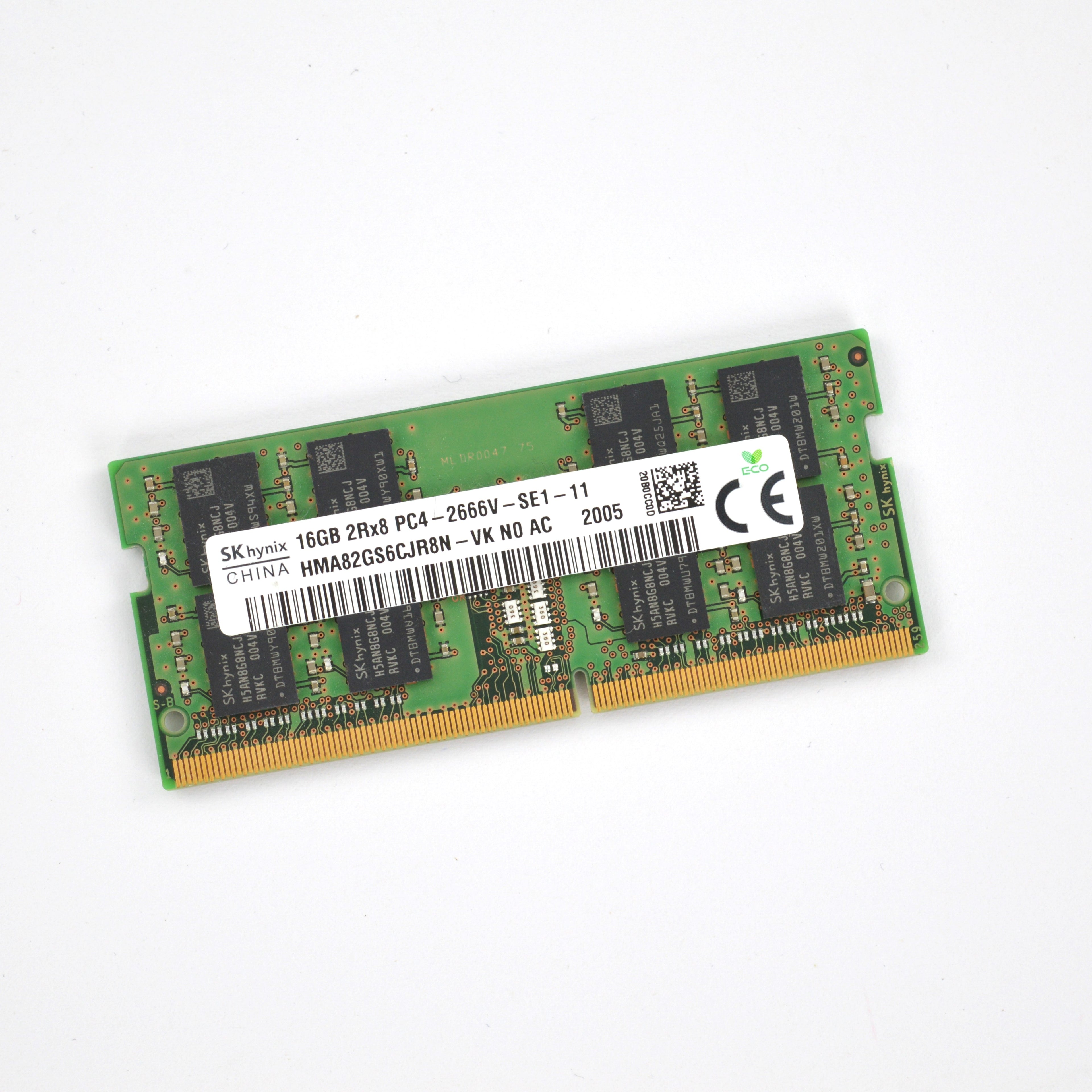 SK hynix SO-DIMM 16GB, DDR4-2666, CL19-19-19, 2RX8, HMA82GS6CJR8N-VK