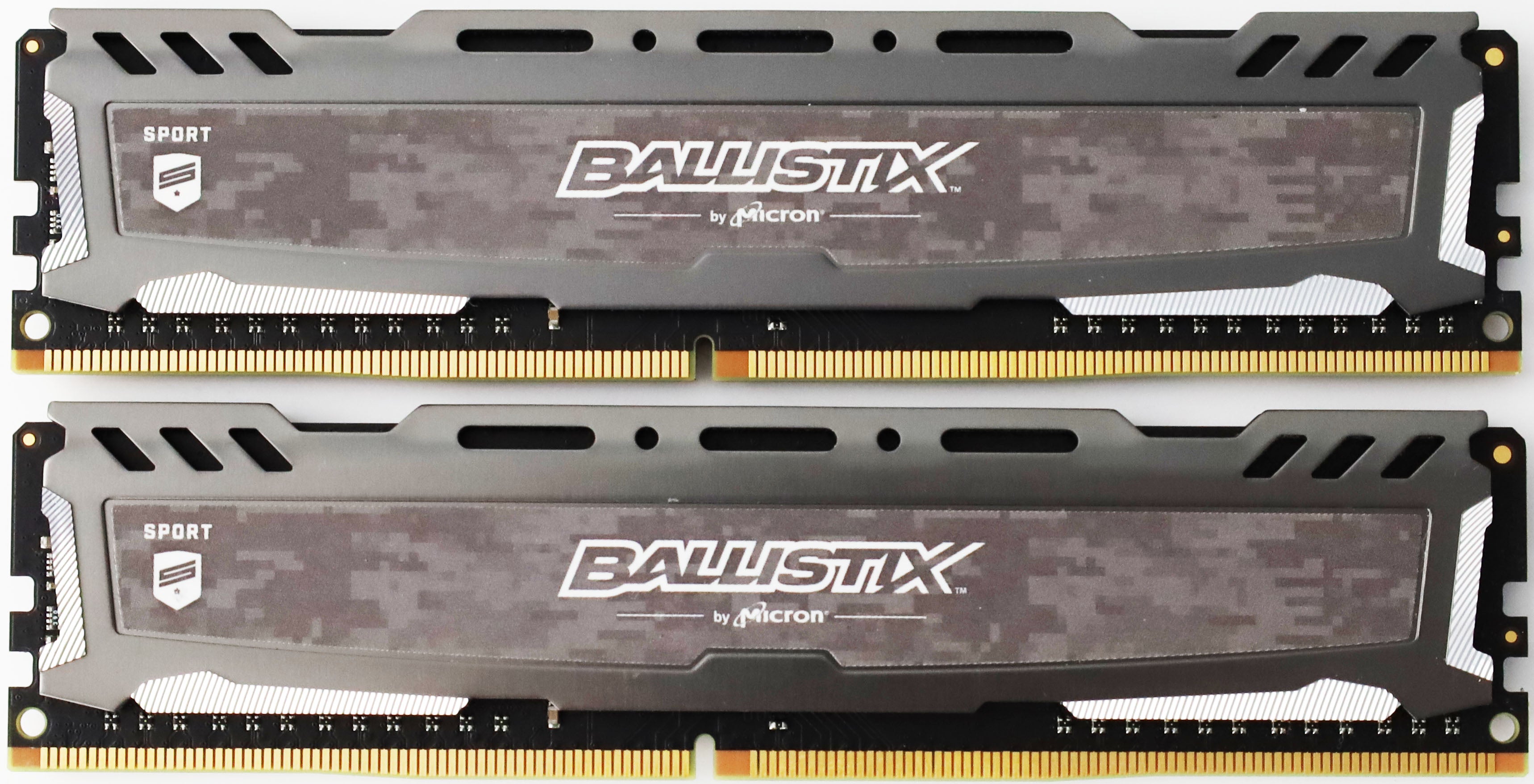 Crucial Ballistix Sport LT grau DIMM Kit 16GB RAM DDR4-3200 CL16-18-18