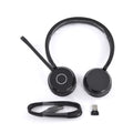 Jabra Evolve 65 TE USB-A Stereo MS 16h Akkulaufzeit USB-A-Adapter schwarz