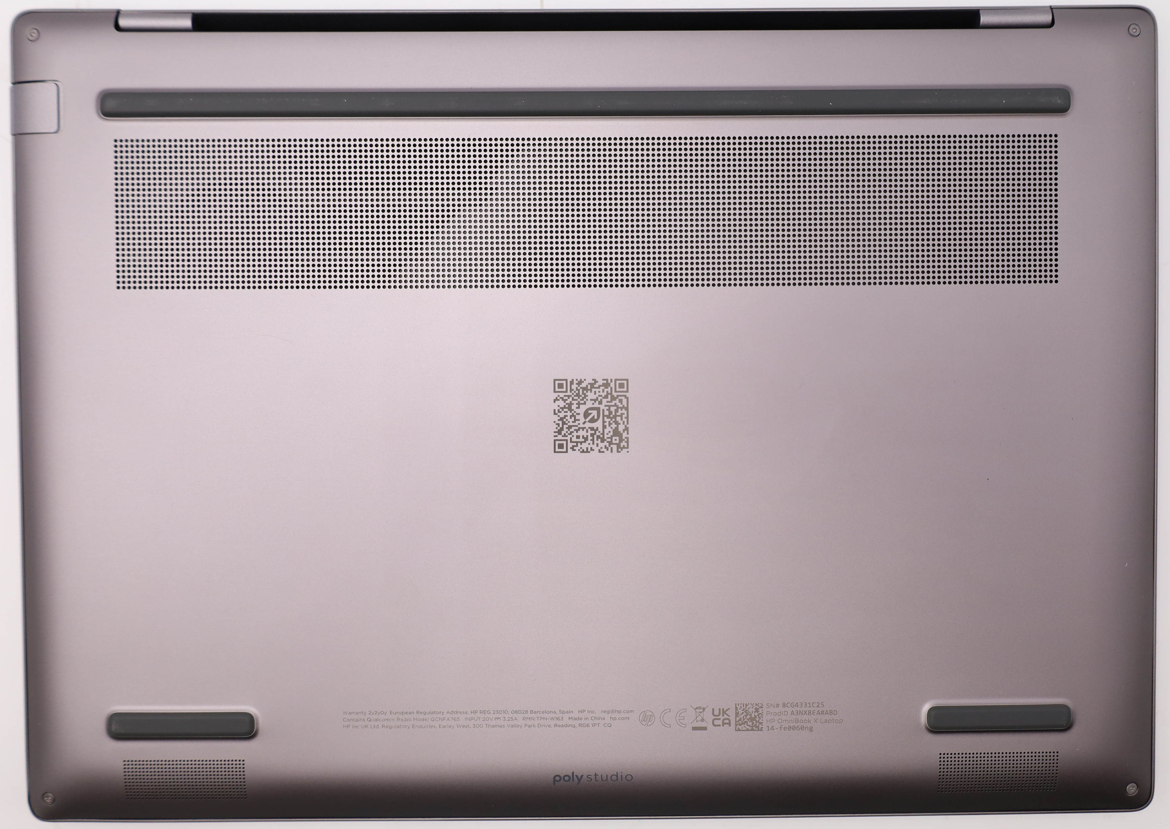 HP OmniBook X AI Meteor Silver 16GB RAM 1TB SSD X Elite - X1E-78-100 CPU DE
