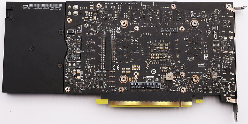 PNY NVIDIA Quadro RTX 4000 Grafikkarte 8GB GDDR6 RAM PCIe 3.0 x16 DP USB-C