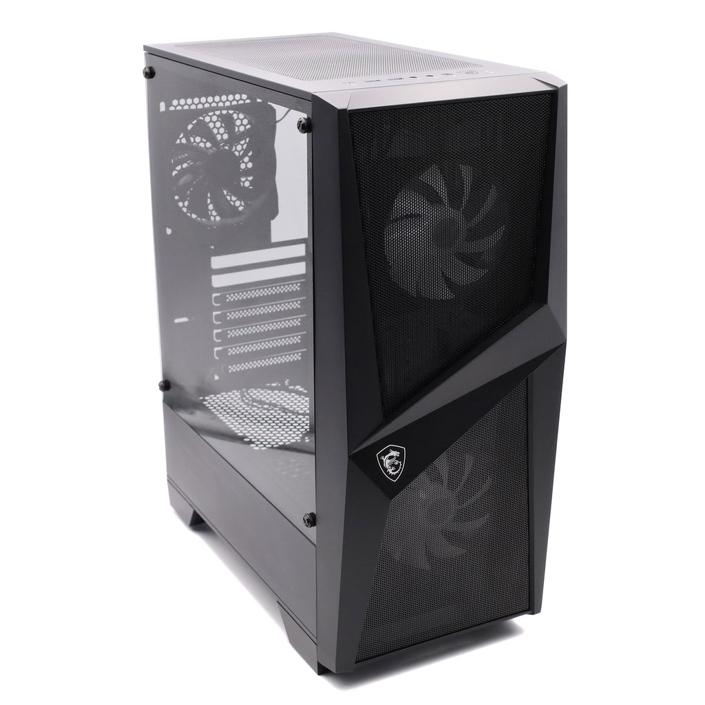 MSI MAG Forge 100R ATX Gaming Gehäuse RGB Tempered Glass Mid Tower