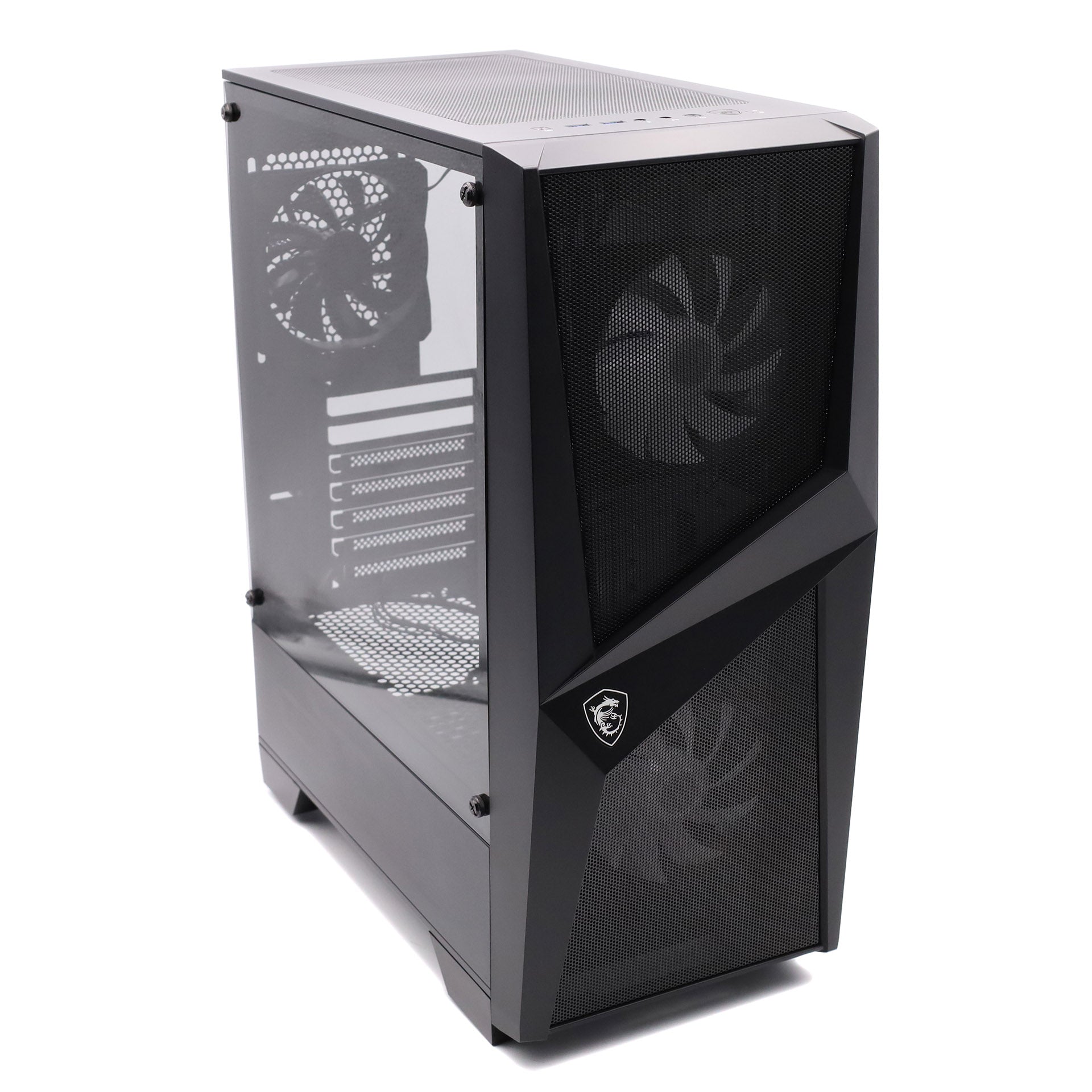 MSI MAG Forge 100R ATX Gaming Gehäuse RGB Tempered Glass Mid Tower