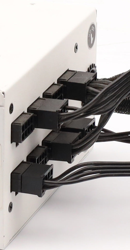 NZXT HALE90 80Plus Gold Modulares Netzteil 650 W Weiß unvollständig