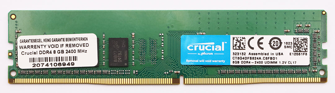 Crucial RAM 8GB DDR4 2400MHz Desktop RAM Arbeitsspeicher CT8G4DFS824A