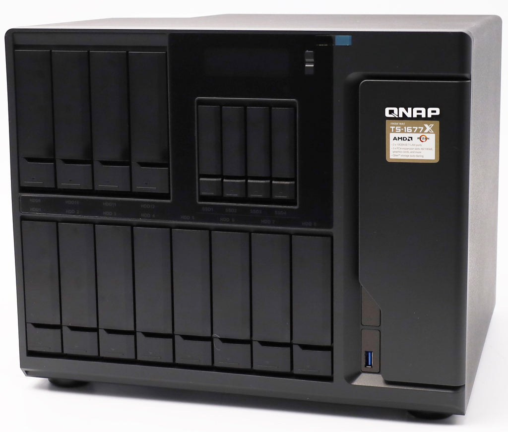 QNAP Turbo Station TS-1677X-1700-64G 64GB RAM 2x RJ-45 10GBase-T 4x RJ-45 1000